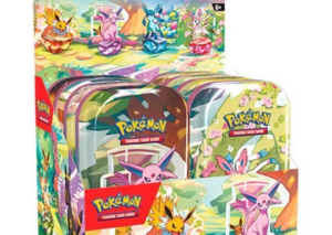 Pokemon TCG 美版 Scarlet & Violet SV8.5 Prismatic Evolutions Mini Tin Box (8 Tins Per Box)